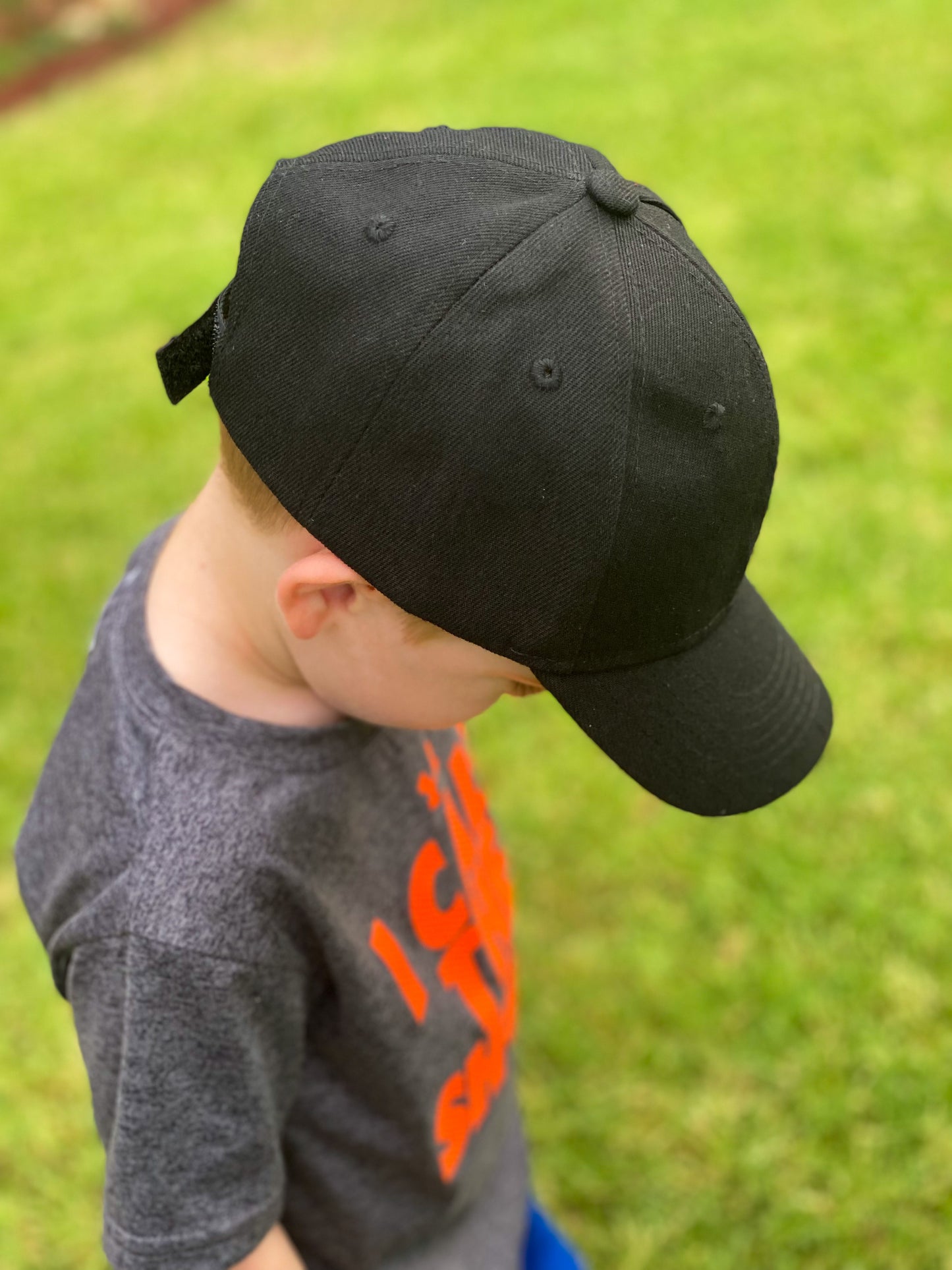 Minimalist ball cap for kids